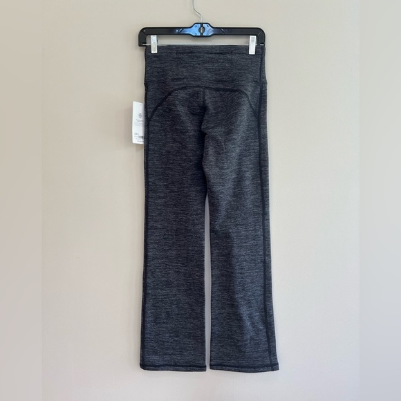 NWT Athleta Polartec Power Stretch Flare Pants in Charcoal Grey Heather, size XS - Picture 3 of 9